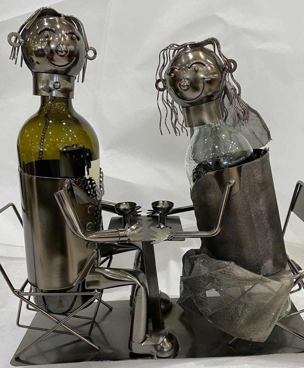 Loving Couple Wine Caddy