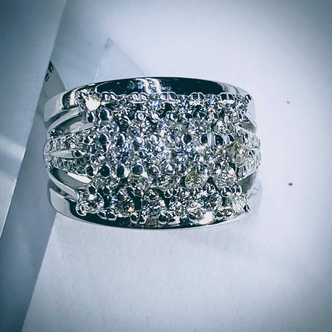 Wide Diamond Ring (107-408)